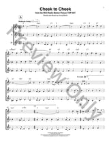 Cheek To Cheek Guitar and Fretted sheet music cover